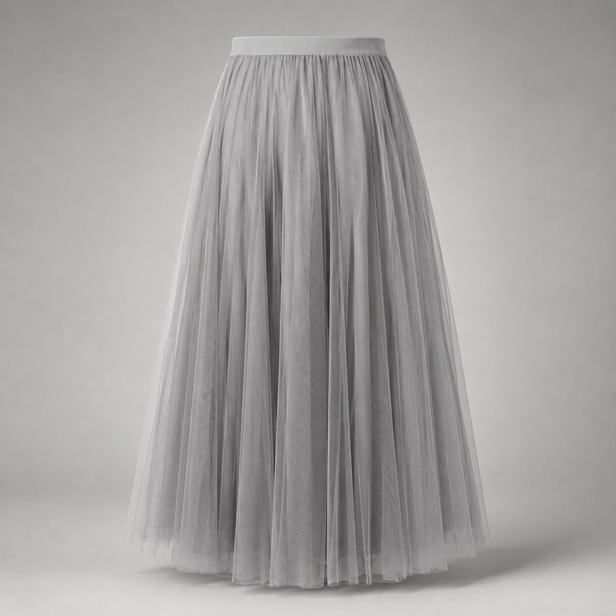 Pleated Midi Skirt
