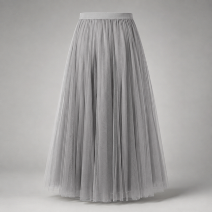 Pleated Midi Skirt