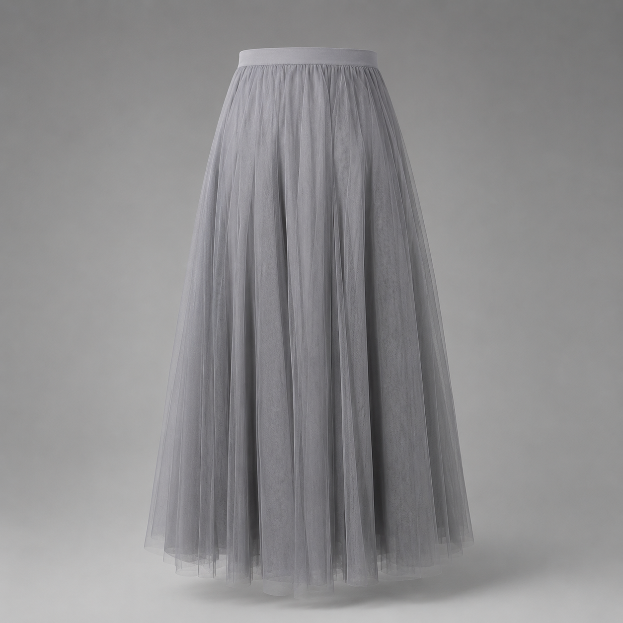 Pleated Midi Skirt
