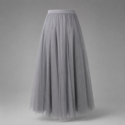 Pleated Midi Skirt