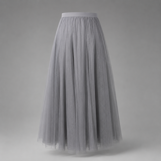 Pleated Midi Skirt