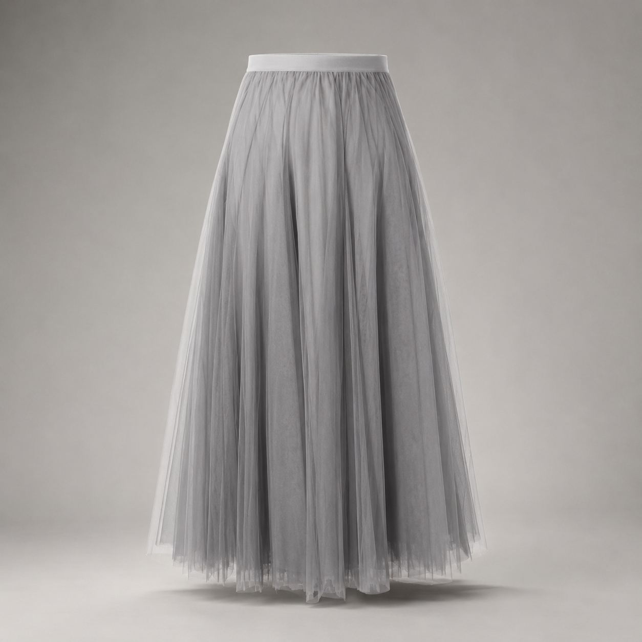 Pleated Midi Skirt